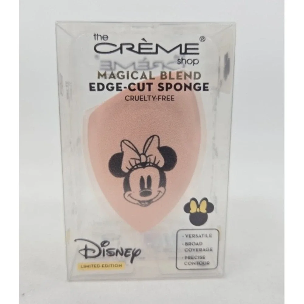The Crème Shop Disney Minnie Mouse Magical Blend Edge-Cut Sponge- NEW